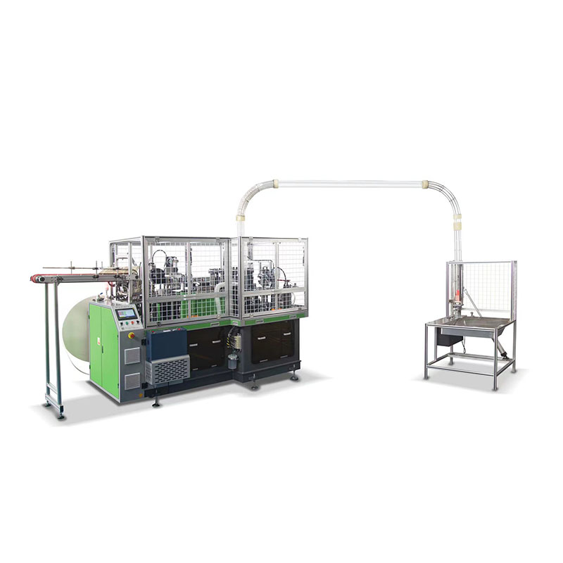Working steps of the production of paper cup machine