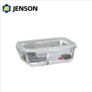 Can the Glass Container be placed in a microwave oven to heat it?