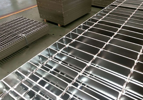 What is steel grating used for?